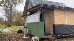 Защита от осадков крыльца