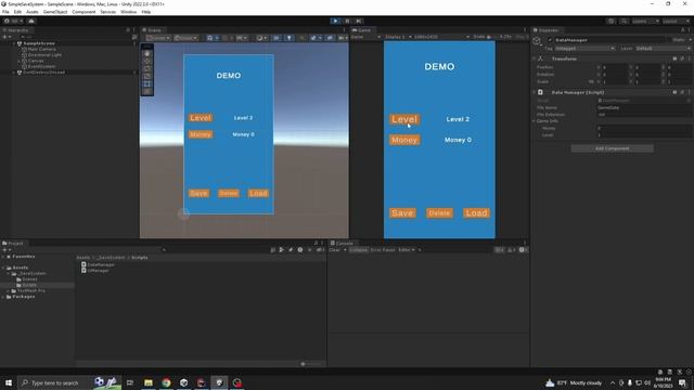 Simple Save System in Unity with JSON смотреть онлайн