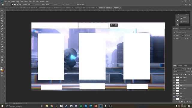 Photoshop With Relaxing Music | Creating UI Menu's Unity 3D смотреть онлайн