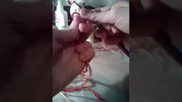 Как вязать воздушную петлю! смотреть онлайн