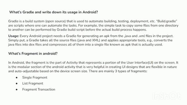 Kotlin Android Interview Questions... смотреть онлайн