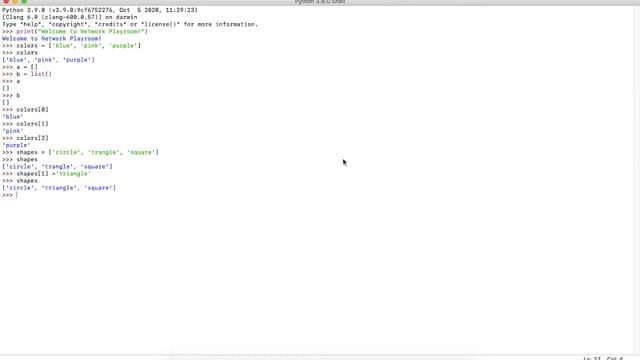 DEVASC - Introduction to Python Lists смотреть онлайн