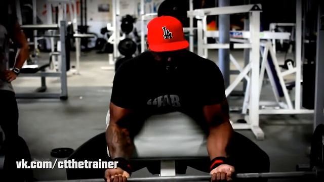 CT Fletcher!! Плюшевая Борода!!  Жесткая работа с Бицепсом с Luke Hawx and Big Rob Did It!