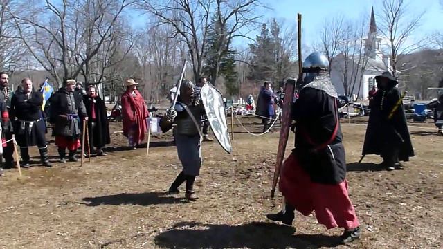 Dimitrius vs Master Karl Meerstappa SCA fighting East Kingdom Mudthaw 3.28.15 смотреть онлайн