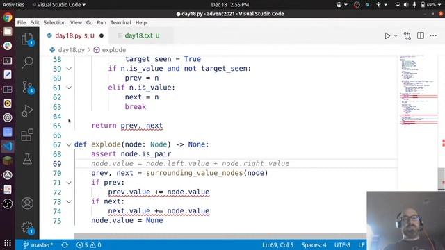 Joel Grus - Advent of Livecoding 2021 - Day 18 смотреть онлайн