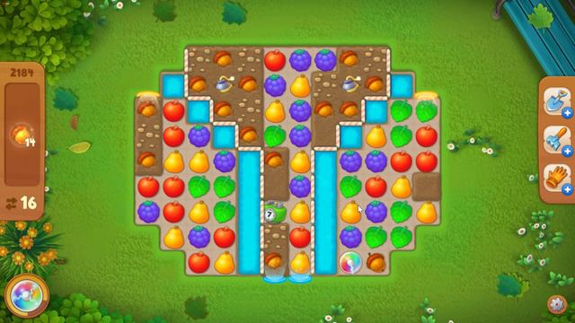 2184 Gardenscapes Hard Level Прохождение Игры смотреть онлайн