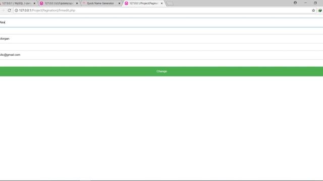 PHP PROJECT Table Pagination Preview смотреть онлайн