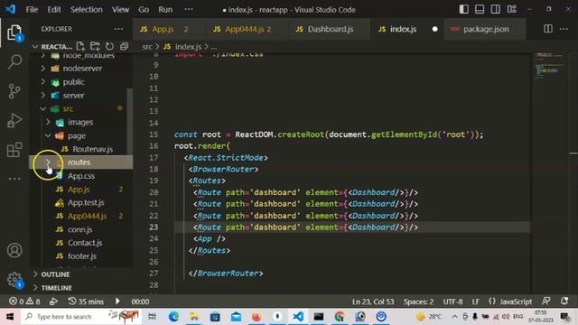 How to install and Setup Reactjs Router V6.0.5 in Hindi Step by step смотреть онлайн