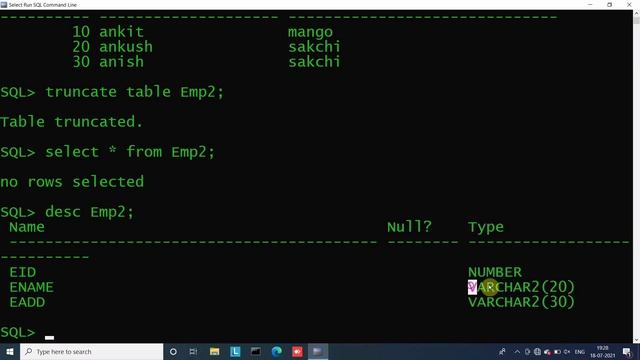 Difference Between Truncate and Drop in SQL | SQL Commands смотреть онлайн
