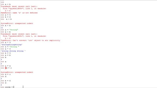 Python Tutorial 3 Variables смотреть онлайн