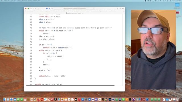 C Programming: Looking at strlcat.c in PHP Source Code смотреть онлайн