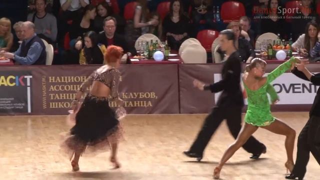 Giuseppe Dell'aria - Irina Perez Lopez, 1/4 Pasodoble смотреть онлайн