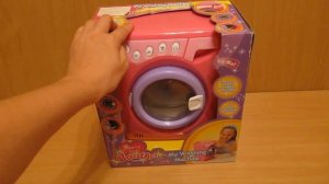 Детская игрушка видео обзор - стиральная машина