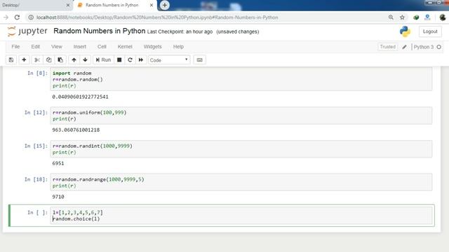 #7 Python Tutorials in Hindi | Random Number in Python смотреть онлайн