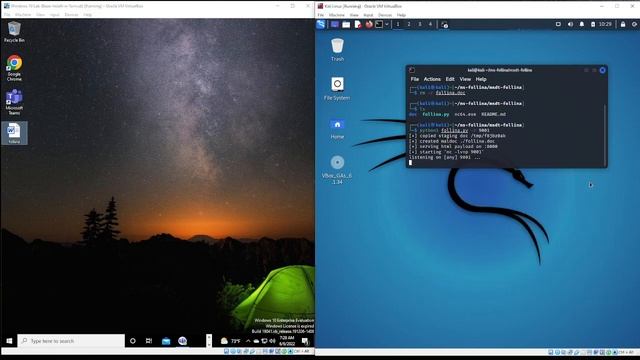 Obtaining Reverse Shell Using MSDT Follina Exploit смотреть онлайн