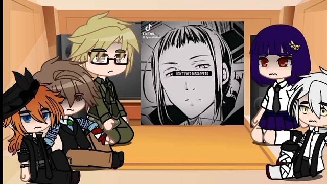 bsd react to dazai all parts, no spoilers READ DESC смотреть онлайн