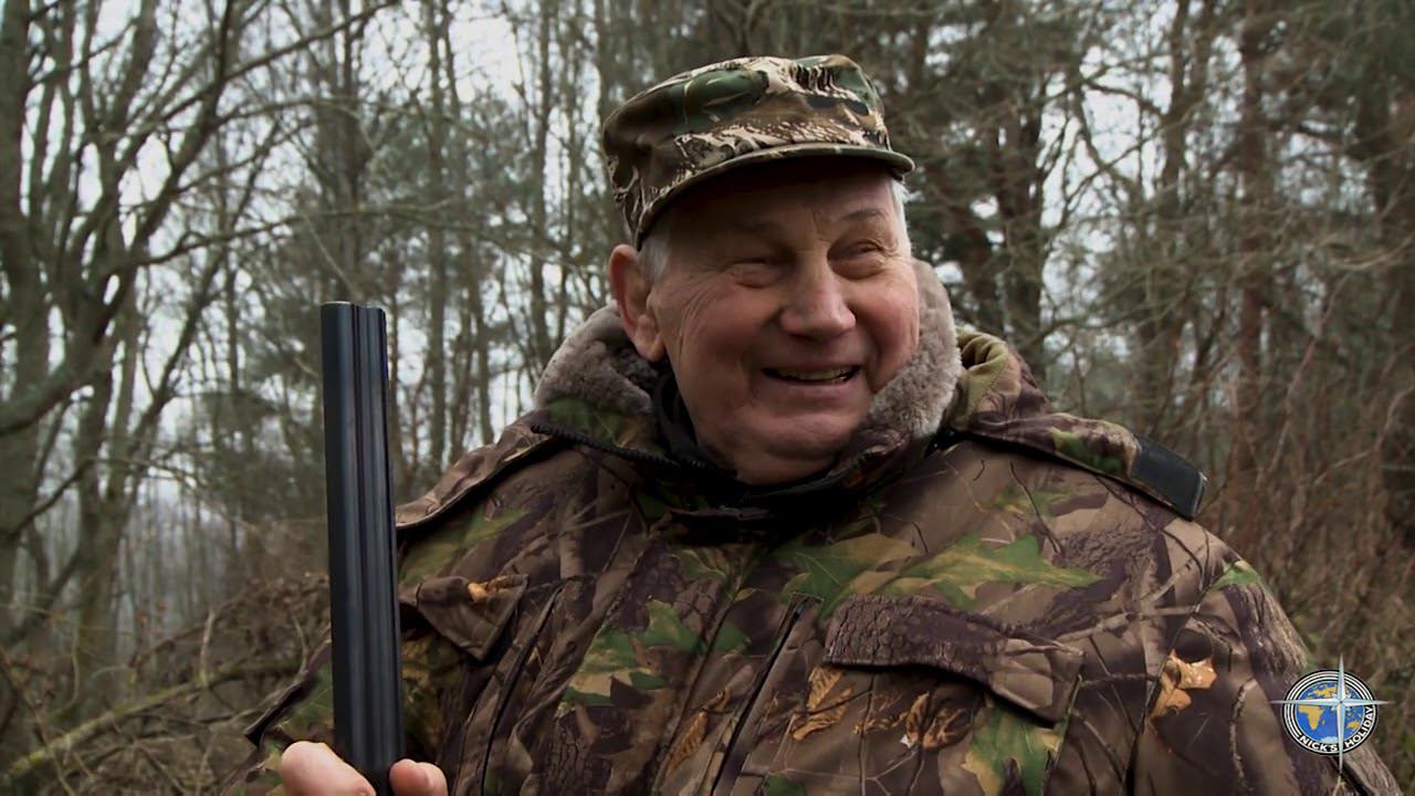 Загонная охота на кабана (Wild boar hunting with dogs). смотреть онлайн