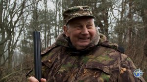 Загонная охота на кабана (Wild boar hunting with dogs).