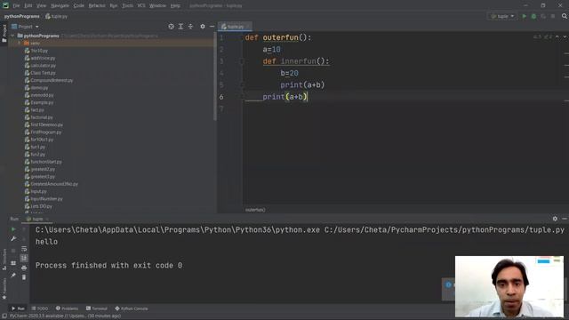 Inner Function in Python | How to create and use it смотреть онлайн