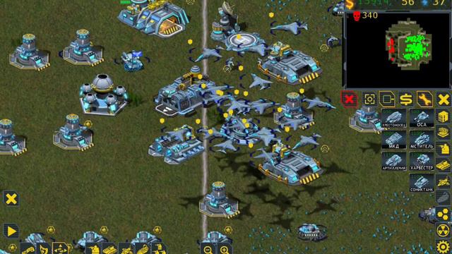 Игра RedSun RTS 2D это РТС стратегия для Андроид телефонов и планшетов: кто же победит в этот раз? смотреть онлайн