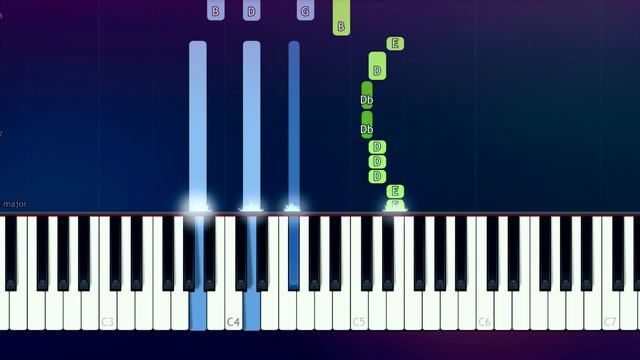 ILLENIUM, Jon Bellion - Good Things Fall Apart (Piano Tutorial) смотреть онлайн