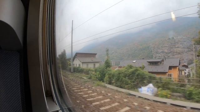 Milan To Paris With TGV High Speed Train 4K