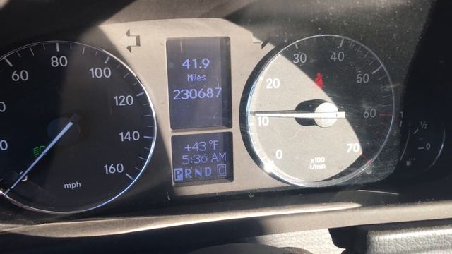Cold Start Mercedes Benz C-240 2005 смотреть онлайн
