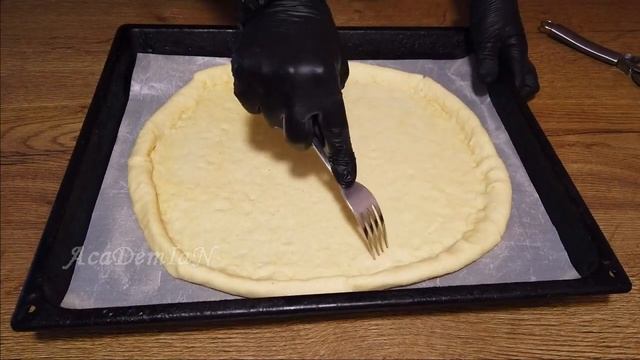 Пицца с Сыром в Корочке.Пицца с Сырным Бортиком. смотреть онлайн