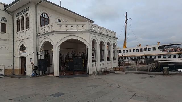 İstanbul Kadıköy Rıhtım Yürüyüşü - Istanbul Kadıkoy Pier Walking Tour смотреть онлайн