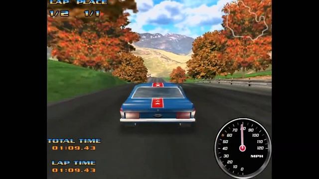 Hot Chix n Gear Stix (2000) Time Trial - Retro Racing Game - Geforce4 MX 440 смотреть онлайн