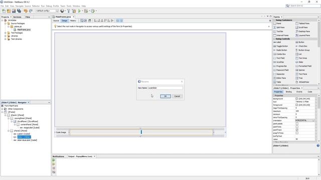 JAVA Slider | How To Get Slider Output and Apply its Value on any Component in JAVA using Netbeans смотреть онлайн