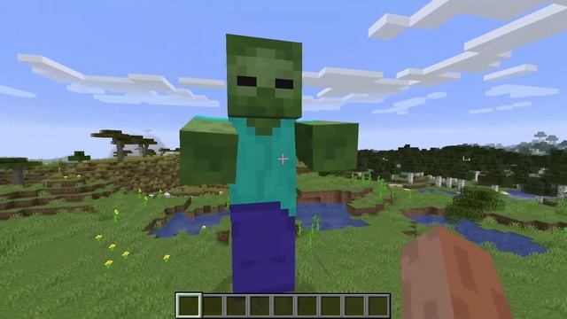 Summon a Giant Zombie in Minecraft: Java! смотреть онлайн