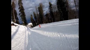 Роза Хутор (трасса Горизонт)