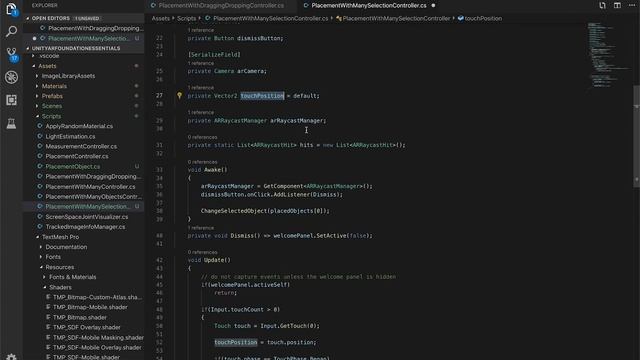 AR Object Selection with Raycasting in AR Foundation with Unity3d смотреть онлайн