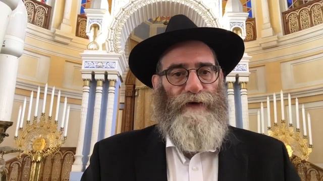 Обращение р. Певзнера перед шабатом Шлах смотреть онлайн