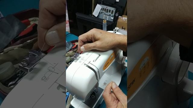 Как правильно заправить нить в швейную машину.mp4 смотреть онлайн