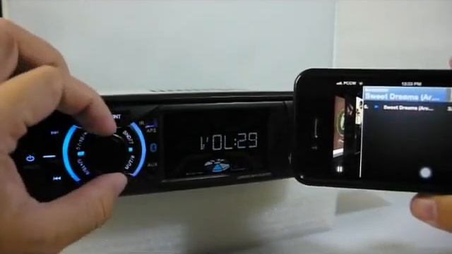 Gearflag G3882 In Dash Car Stereo Player connects with iPhone via bluetooth смотреть онлайн