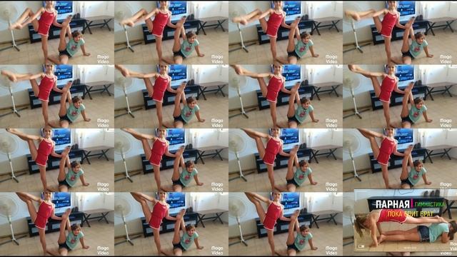 ПАРНАЯ ГИМНАСТИКА///ПОКА СПИТ БРАТ// смотреть онлайн