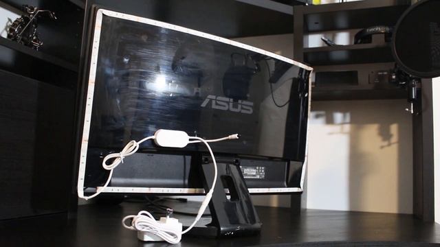 How To Install Led Strip Lights Behind PC Monitor(DIY: RGB LED LIGHT STRIP)Govee Led Light Strip Ki смотреть онлайн