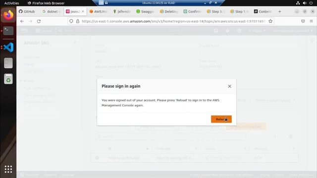 Successful SNS to ECS dotnet Api saving to Amazon RDS Postgres using Entity Framework смотреть онлайн