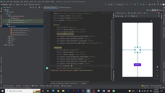 Opacity change dynamically using java | Android studio | Eagle Rider смотреть онлайн