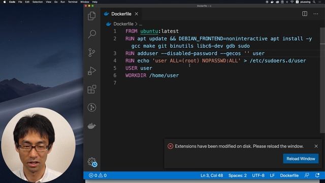 Cコンパイラを作ってみる。#01 dockerで環境構築編 смотреть онлайн