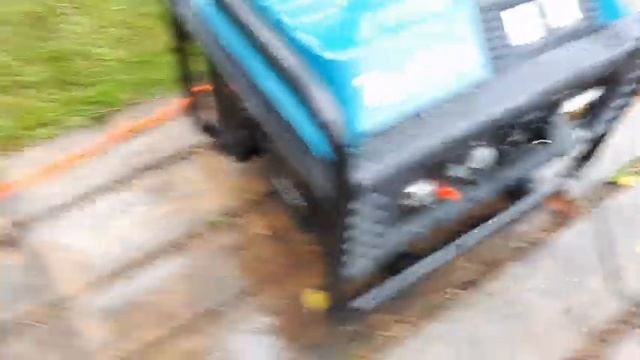 Генератор Makita EG2250A как резерв для загородного дома / backup gasoline generator for the house смотреть онлайн