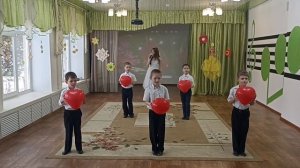 Танец с шариками подготовительная группа детского сада "Мама мне на тебя не наглядеться"