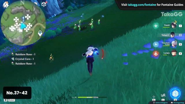 ALL Rainbow Flowers Locations FAST & EFFICIENT Farming Route Genshin Impact Lyney Material смотреть онлайн