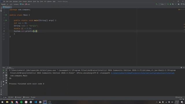Java Programming Tutorial #1 - Variables and Data Types смотреть онлайн