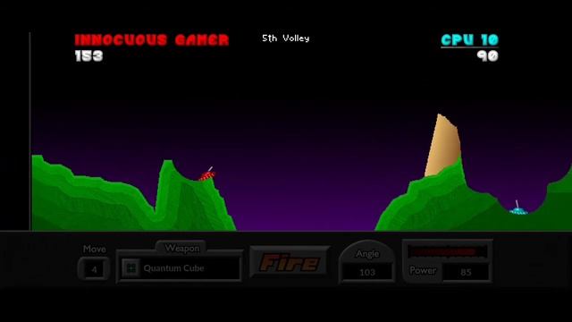 Gameplay of pocket tanks|| Playing pocket tanks and winning it|| One of the oldest strategy game смотреть онлайн