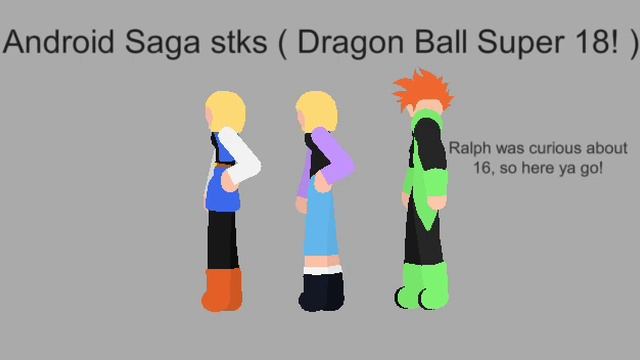 StickNodes - Android Saga Stks ( DBS 18 ) смотреть онлайн