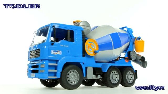 Bruder 02744 MAN Betoniarka смотреть онлайн