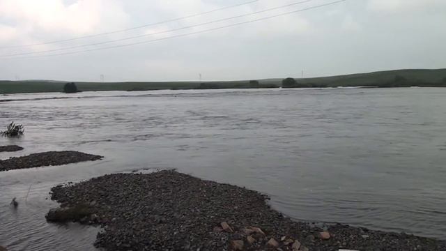 Автодорога Агаповка-Кизильское. Река Янгелька. смотреть онлайн